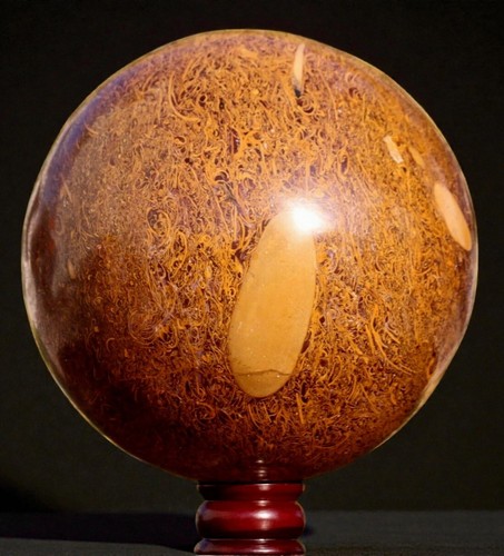 Sphère jaspe mariam de - sphère,