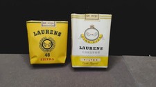 Lot de 2 paquets de cigarettes vides LAURENS  (Anciens - vintage)