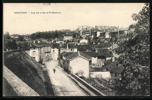 Cpa nontron vue la - cpa,