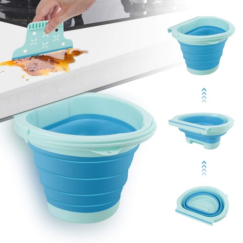 Poubelle cuisine pliable - poubelle, porte