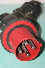  Fiche mobile coudée Hypra IP44 63A - 380V~ à 415V~- 3P+T - caoutchouc  53863