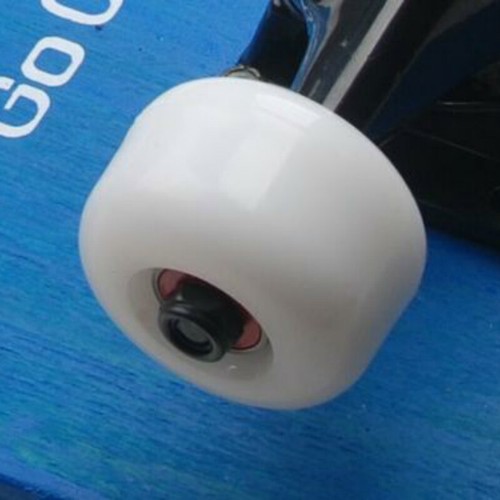 4pcs blanc skateboard roues - blanc,
