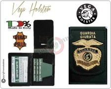 Portefeuille Porte-documents avec plaque Garde Couvris Vega Holster Italie 1WD73