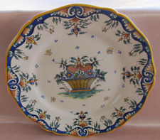 Assiette décoration faience