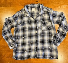 Flowers By Zoe Plaid Button