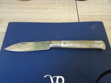 ANCIEN COUTEAU REGIONAL YSSINGEAUX 555 VÉRITABLE MALLARET MANCHE EN CORNE PHOTOS