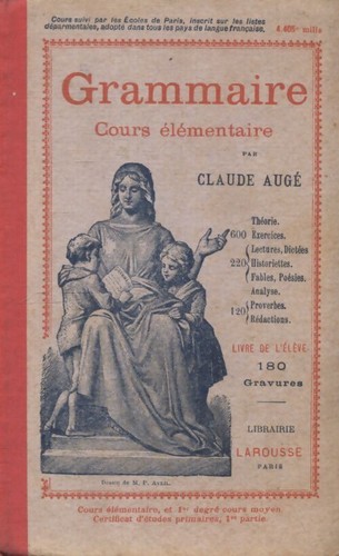 Grammaire claude augé - ce,