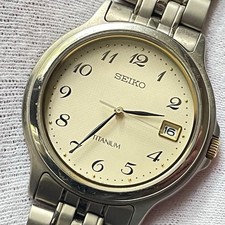 Montre Seiko Titanium Quartz