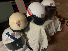 Lot De Casques Anciens De Crs