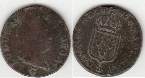 France monnaie sol louis - louis, a