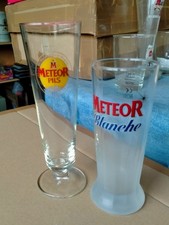 2 verres biére météor