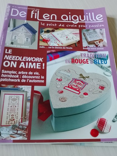 Magazine point croix fil - magazine, de