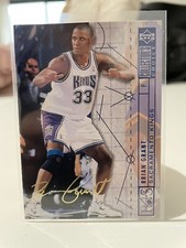 Basketball card brian grant - card,