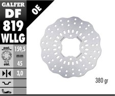Disque frein arrière Galfer