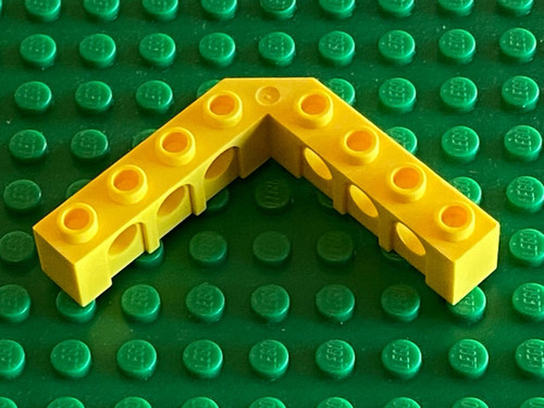 Lego yellow technic brick 5x5 - lego,