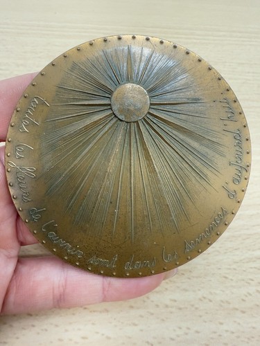 Médaille toutes les - toutes, fleurs