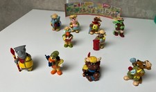 NO kinder - Leibniz zoo série complète 6 + 4 figurines / personnages 1997 + BPZ