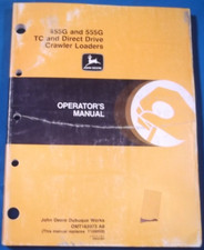 John Deere 455G 555G Robot D'Indexation Chargeur Opération D Maintenance Manuel