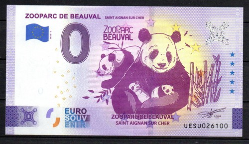 Billet souvenir zero - zero, zoo