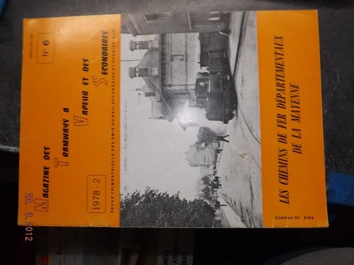 Magazine tramways vapeur - magazine, à