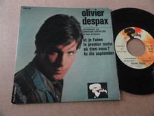 DISQUE 45 TOURS  DE  OLIVIER