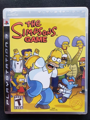 The simpsons game sony - game, (sony