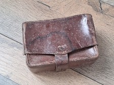 Une cartouchière militaire Espagnol cuir marron Modèle 26 ww2 militaria.