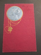 FANTAISIE Art nouveau buste de femme argente