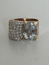 7314 bague tank jaune - bague,