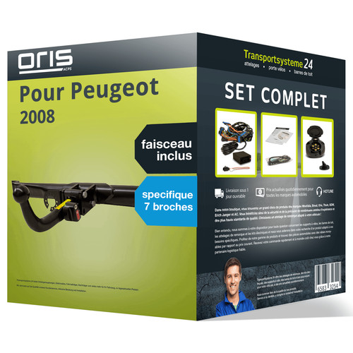 Attelage pour peugeot 2008 - attelage,