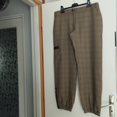 Pantalon ville a carreaux - pantalon, de