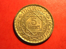 5 Francs Maroc "1365/1946