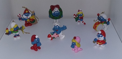 Schtroumpf schleich lot de 9 - schleich,