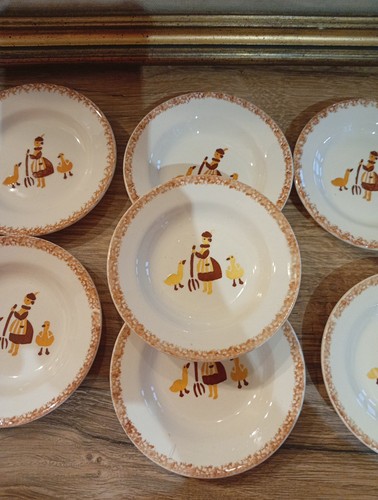 Rare assiettes dinette - ,