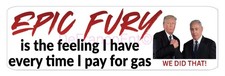 Trump I Did That Gas Sticker