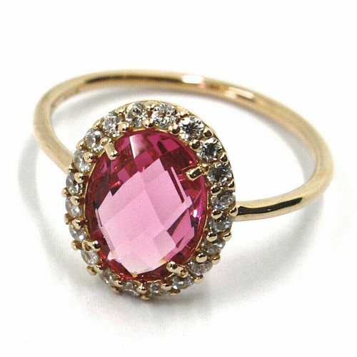 Bague rose 750 18k - bague, 18k,