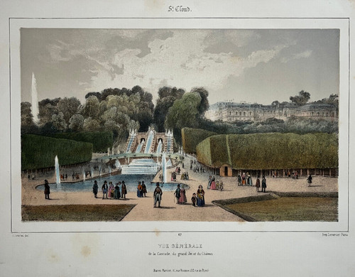 Saint cloud cascade chateau - saint,
