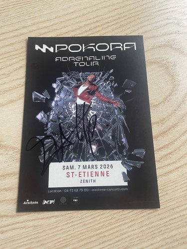 Flyer pokora dedicace - pokora,