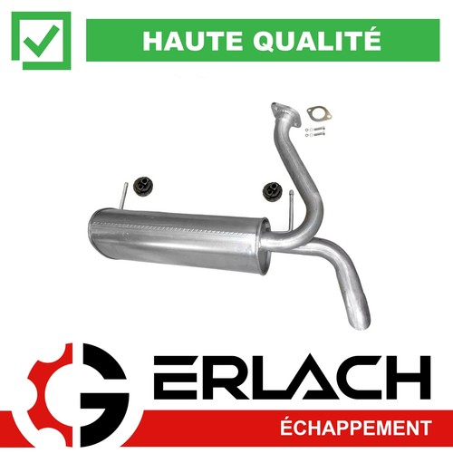 Silencieux arriere pour