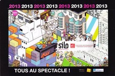 Carte postale publicitaire Silo Marseille 2013