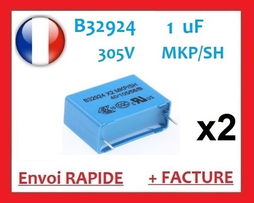 Condensateurs 1µf 305v - condensateurs,