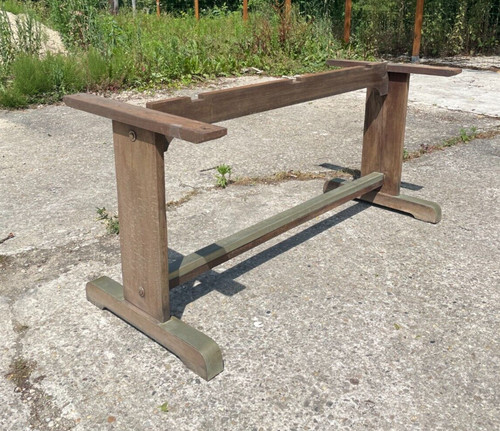 Ancien pied table - de, en