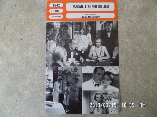 Carte fiche cinema - fiche,