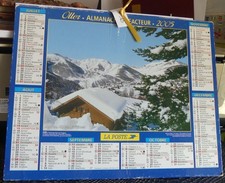 Calendrier des postes 2005