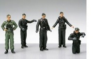 Tamiya 32512 - 1/48 Set de Figurines Allemand Équipage Du Char / Infantrie -