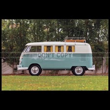 Photo A.001788 VW VOLKSWAGEN KOMBI COMBI TYP 2 WESTFALIA CAMPER 1962