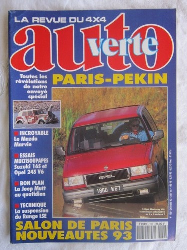 Auto verte 4x4 - verte,