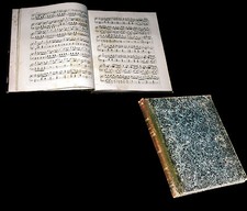 la muette de Portici opéra partition piano seul Auber 1855 relié