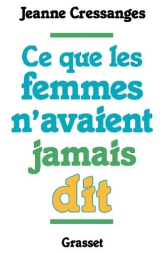 Jeanne cressanges que les - ce,