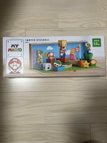 Nintendo mario wooden block - my,